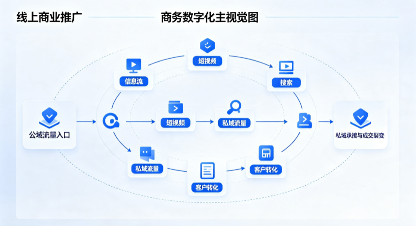 池州线上商业推广怎么做？全域流量闭环搭建与低成本转化实战指南